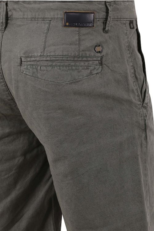 No Excess Cargoshort aus Leinen Grün Product / Detail