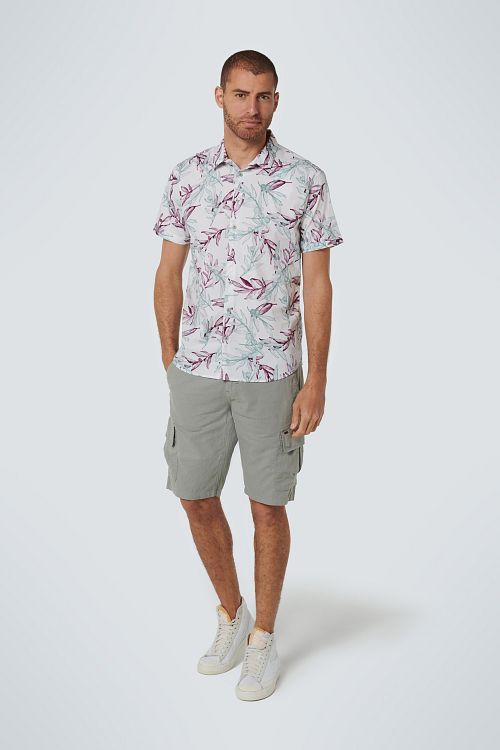 No Excess SS Shirt Multicolour Printed Model / Voorkant