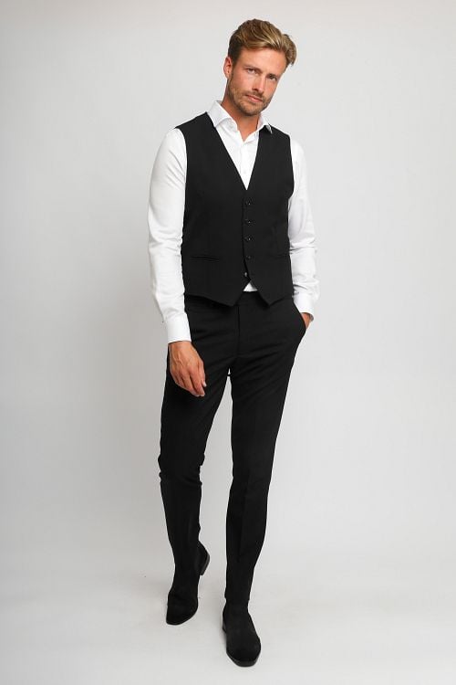 Suitable BASE Gilet Noir Model / Voorkant