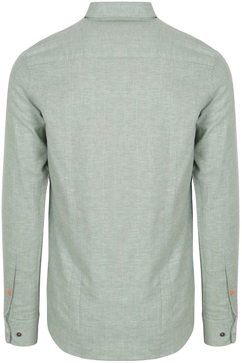 NZA Hemd Cody Leinen Blend Grün Product / Achterkant