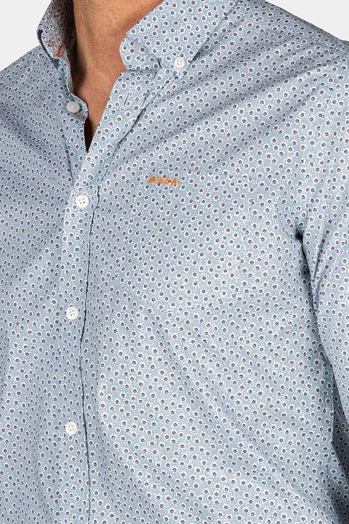 NZA Shirt Kingston Green Model / Detail