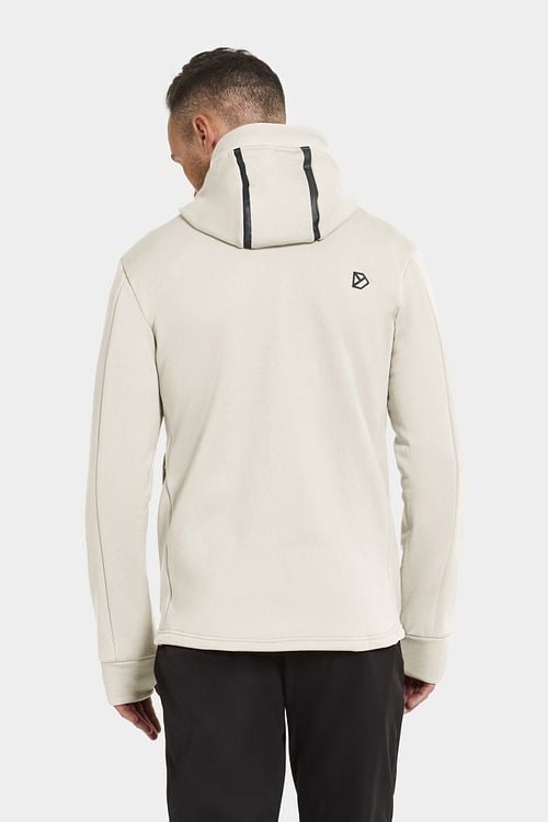 Didriksons Acke Cardigan Off-White Model / Achterkant