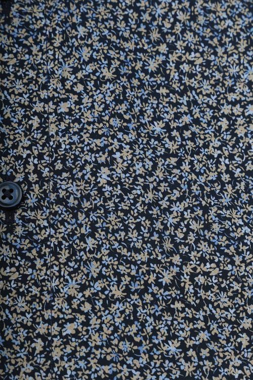OLYMP Short Sleeve Hemd Luxor Druck Navy Product / Detail