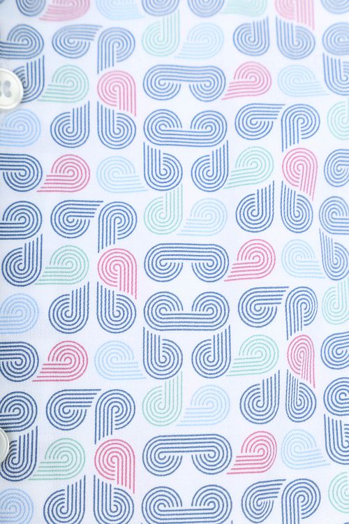 OLYMP Shirt Level 5 Print Multicolour Product / Detail