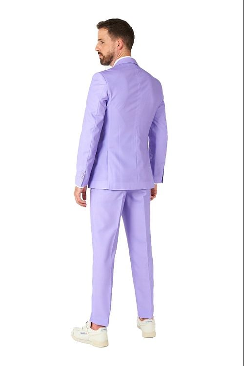 OppoSuits Lavish Lavender Suit Model / Achterkant