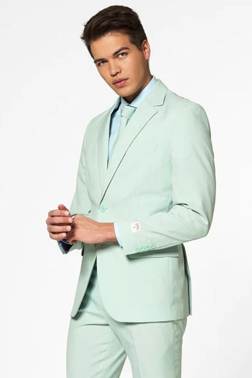 OppoSuits Magic Mint Suit Model / Zijkant