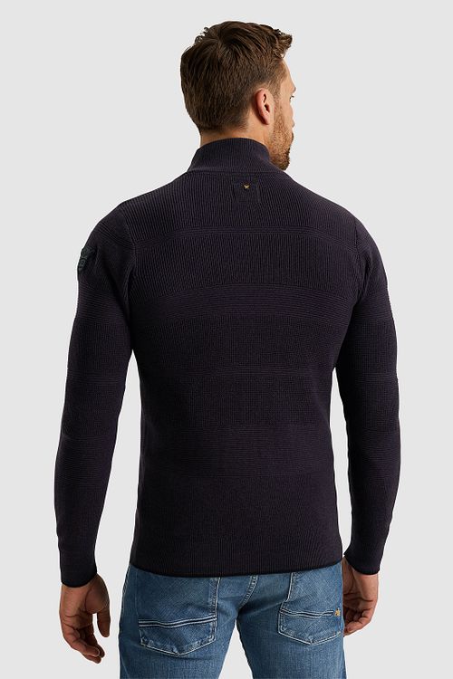 PME Legend Cardigan Purple Model / Achterkant
