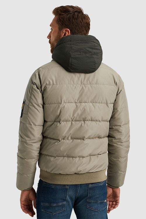 PME Legend Jacket Skytruck Khaki Model / Achterkant