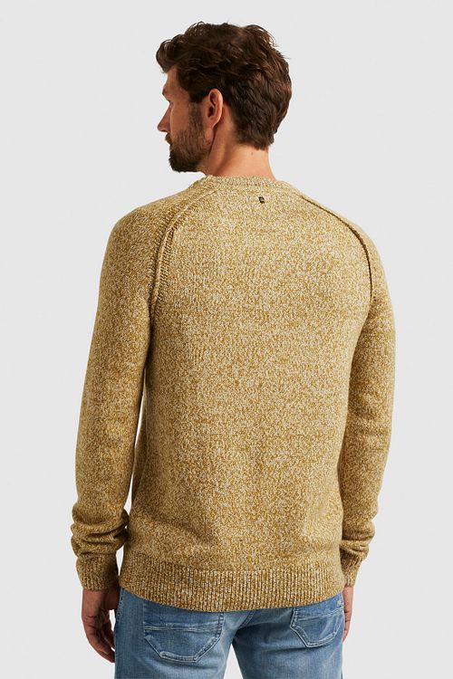 PME Legend Pull Mix Laine Melange Jaune Model / Achterkant
