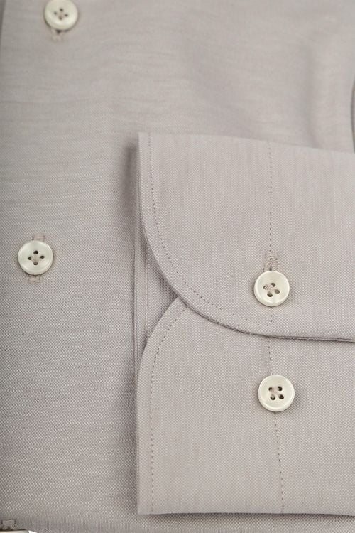 Profuomo Japanese Knitted Hemd Melange Beige Product / Detail