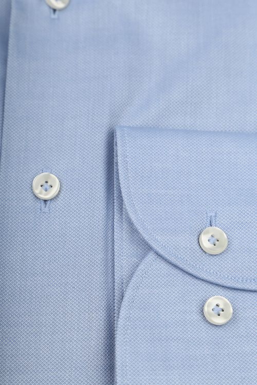 Profuomo Hemd Structure Lichtblauw Product / Detail