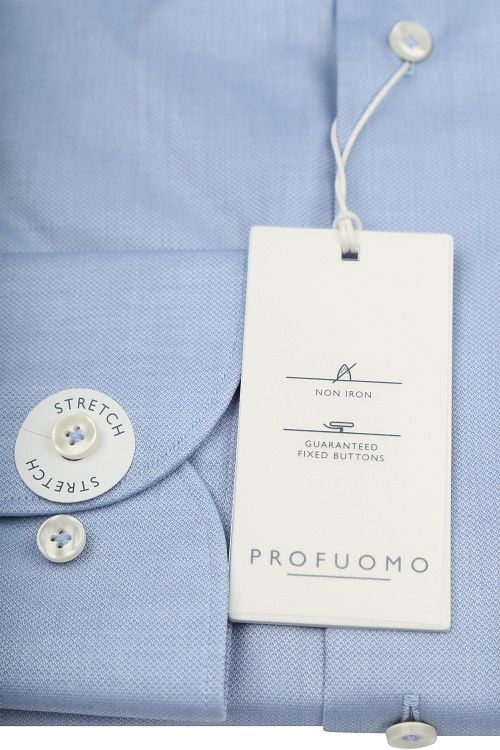 Profuomo Shirt Structure Light Blue Product / Detail