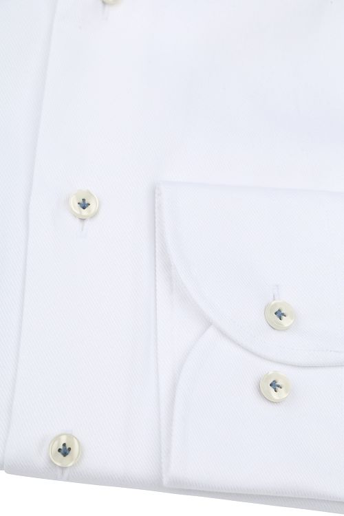 Profuomo Twill Shirt White Product / Detail