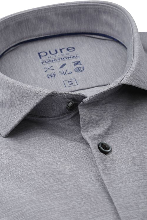 Pure Shirt Melange Grey Product / Detail