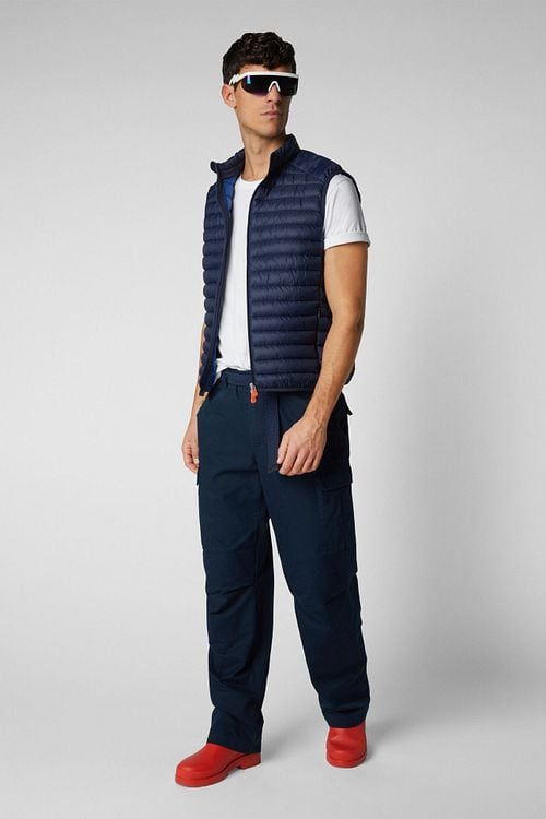 Save The Duck Bodywarmer Adam Navy Model / Voorkant
