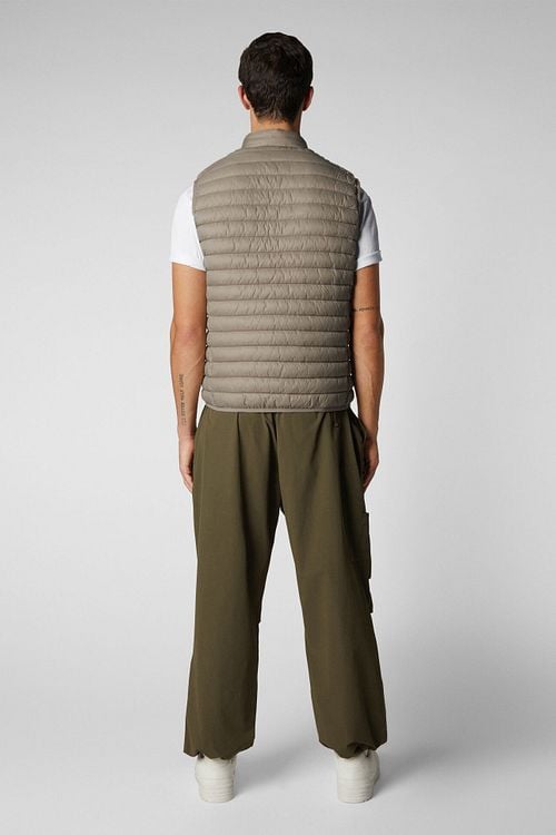 Save The Duck Bodywarmer Adam Grey Model / Achterkant