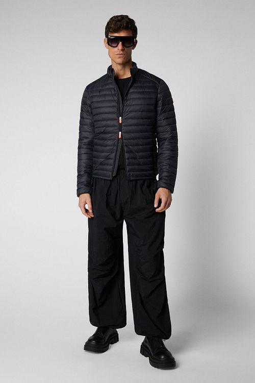 Save The Duck Jacke Alex Schwarz Model / Voorkant