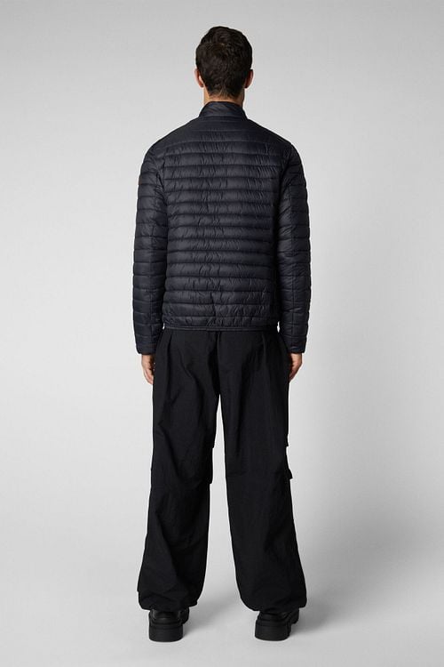 Save The Duck Jacke Alex Schwarz Model / Achterkant