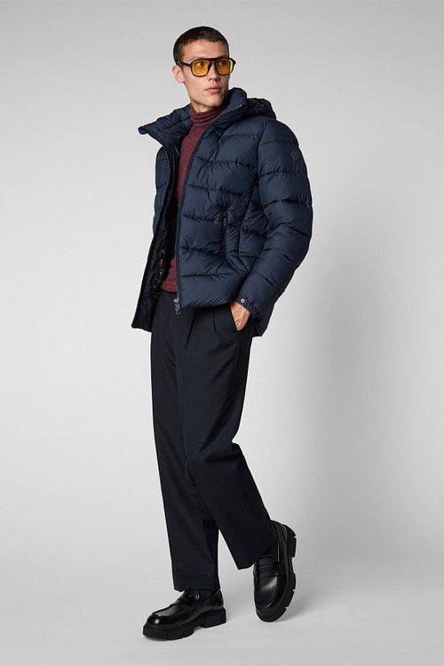 Save The Duck Jacket Boris Navy Model / Zijkant