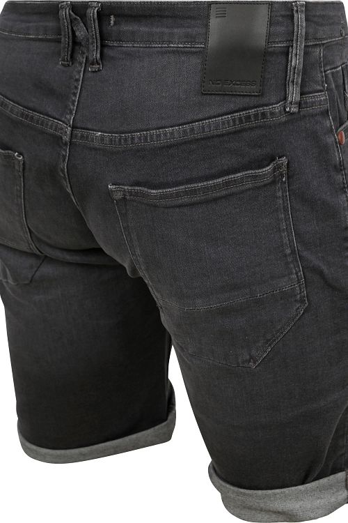 Short Denim No Excess Anthracite Product / Achterkant