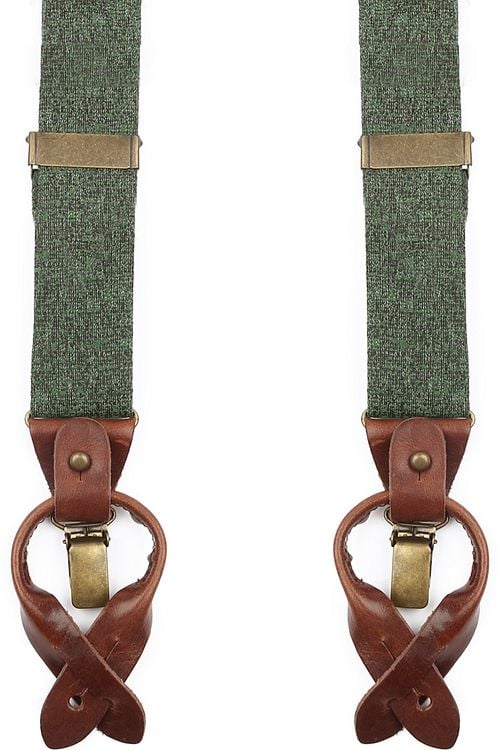 Sir Redman Luxus Hosenträger Essential dunkelgrün Product
