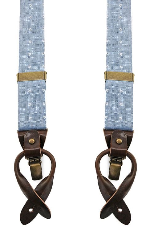 Sir Redman Suspenders Bridal Blossom Blue Product