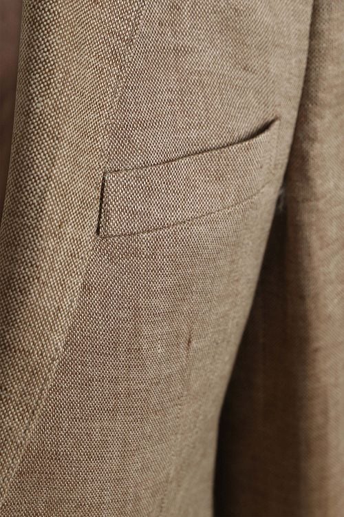 Suitable Blazer Linen Panama Beige Product / Detail