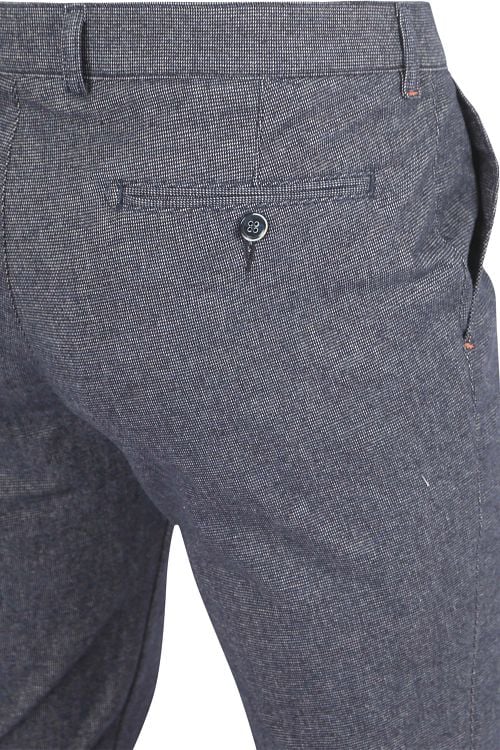 Suitable Chino Pico Pleat Navy Product / Detail