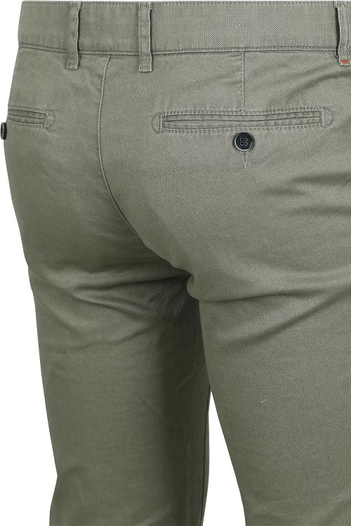 Suitable Chino Pico Smart Vert Product / Achterkant