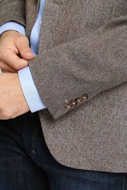 Suitable Colbert Heleen Melange Brown Model / Detail