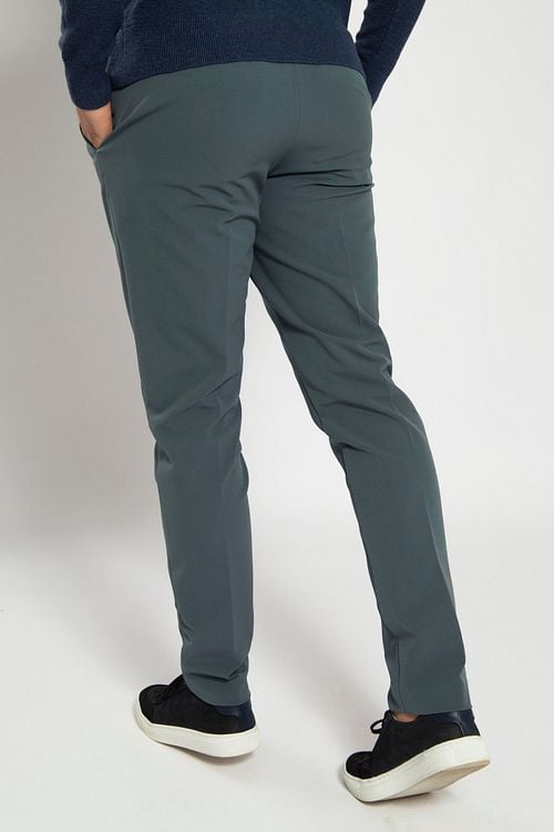 Suitable Dace Pantalon Steel Green Model / Voorkant