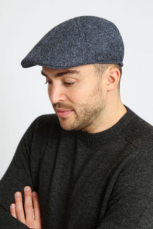 Suitable Flat Cap Navy Model / Voorkant
