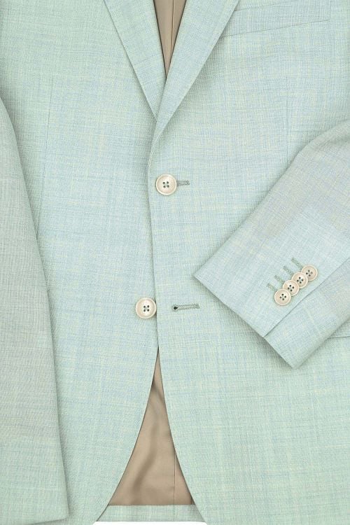 Suitable Toulon Kostuum Wol Surf Groen Product / Detail