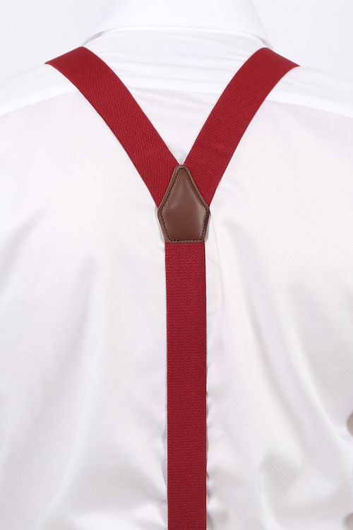 Suitable Luxe Bretelles Bordeaux Model / Achterkant