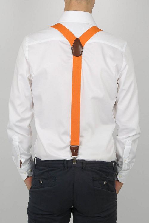 Suitable Luxe Suspenders Orange Model / Achterkant