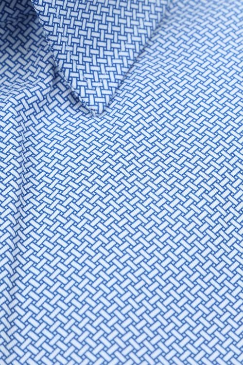 Suitable Shirt 261-4 Blue Print Product / Detail
