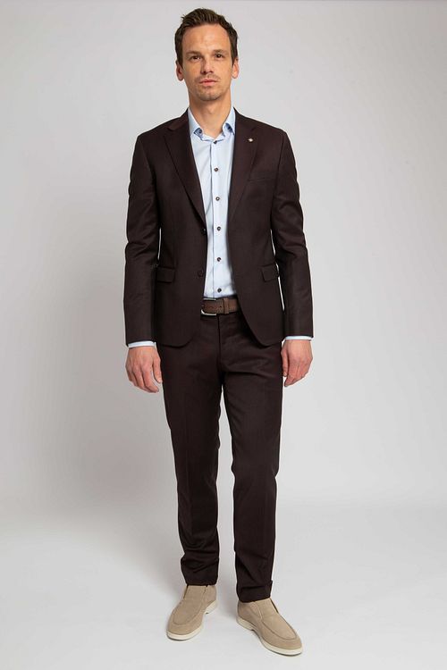 Suitable Suit Strato Wool Bordeaux Model / Voorkant