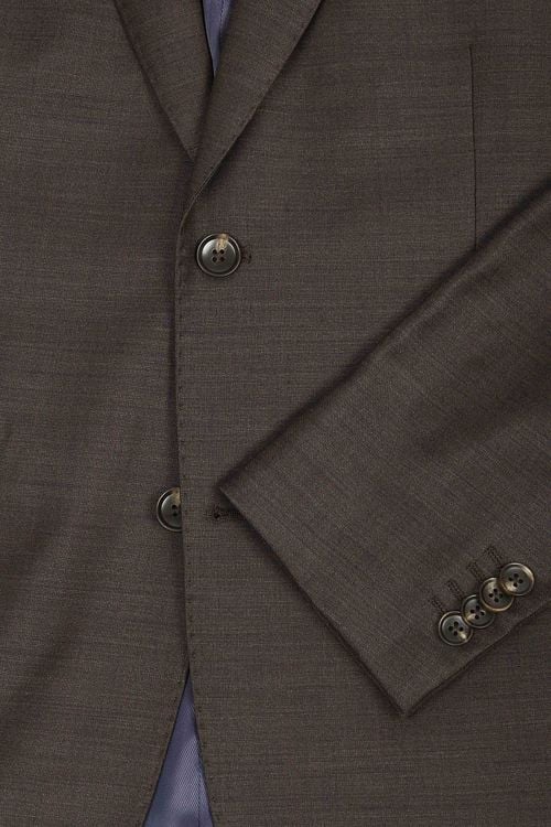 Suitable Suit Strato Wool Brown Product / Detail