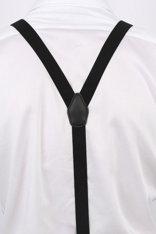 Suitable Suspenders Black Model / Achterkant