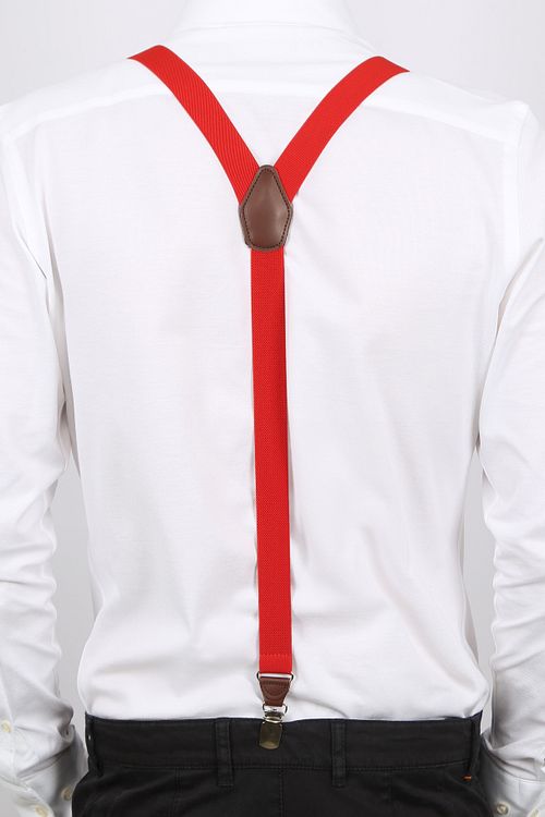 Suitable Suspenders Red Model / Achterkant