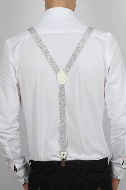 Suitable Suspenders Silver Model / Achterkant