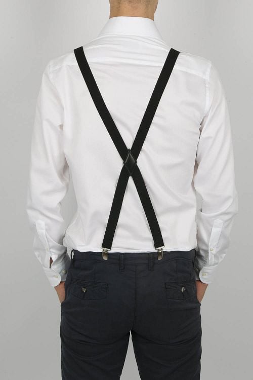 Suitable Suspenders X-Model Black Model / Achterkant
