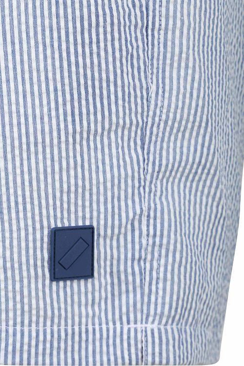 Suitable Zwembroek Stripe Seersucker Blauw Product / Detail