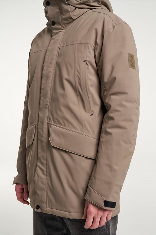 Tenson Chris MPC Jacket Taupe Model / Detail