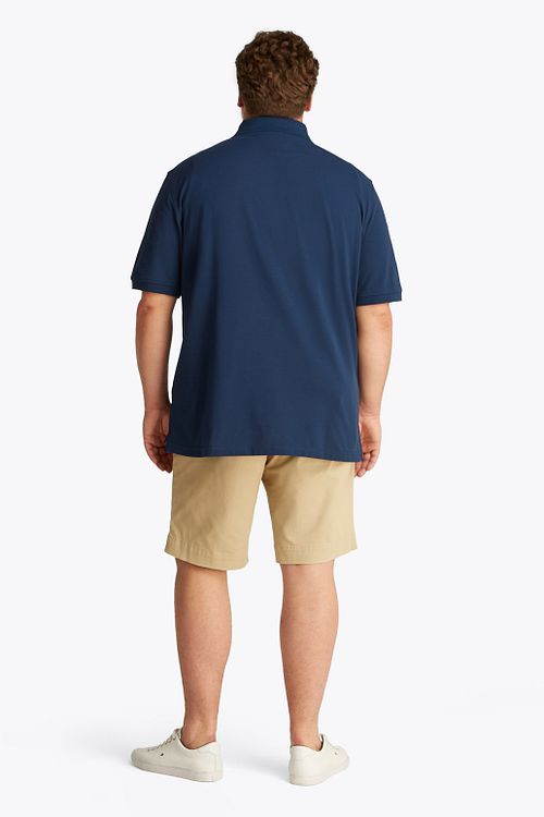 Tommy Hilfiger Big & Tall Polo Shirt Navy Model / Achterkant