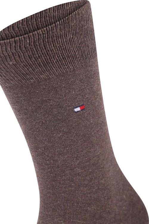 Tommy Hilfiger Socks 2 Pair Rugby Brown Product / Detail