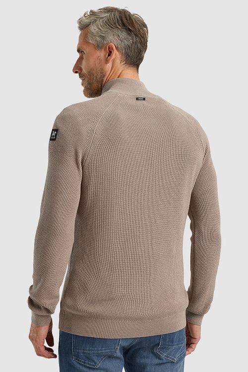 Vanguard Pullover Half Zip Beige Model / Achterkant