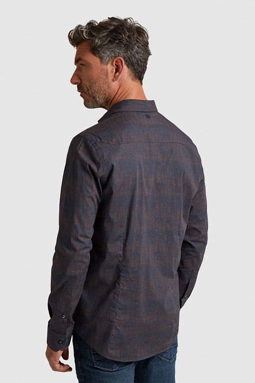 Vanguard Shirt Print Navy Model / Achterkant