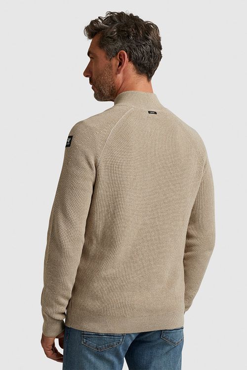 Vanguard Pullover Half Zip Beige Model / Achterkant
