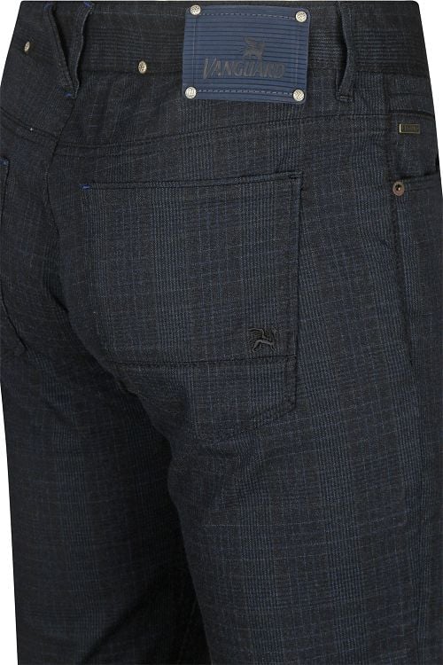 Vanguard V7 Rider Trousers Checks Navy Product / Detail